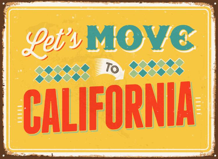 Moving from New York to California