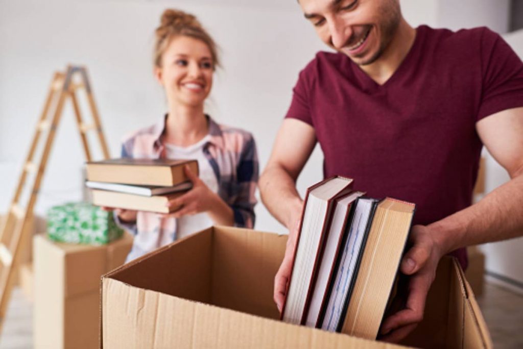 Pack Books for Moving